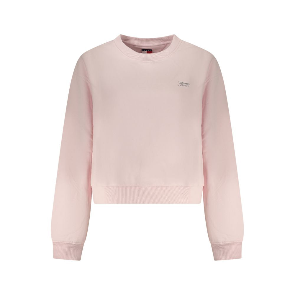 TOMMY HILFIGER - SWEATSHIRT FEMME ROSE | COLLEKT PARIS