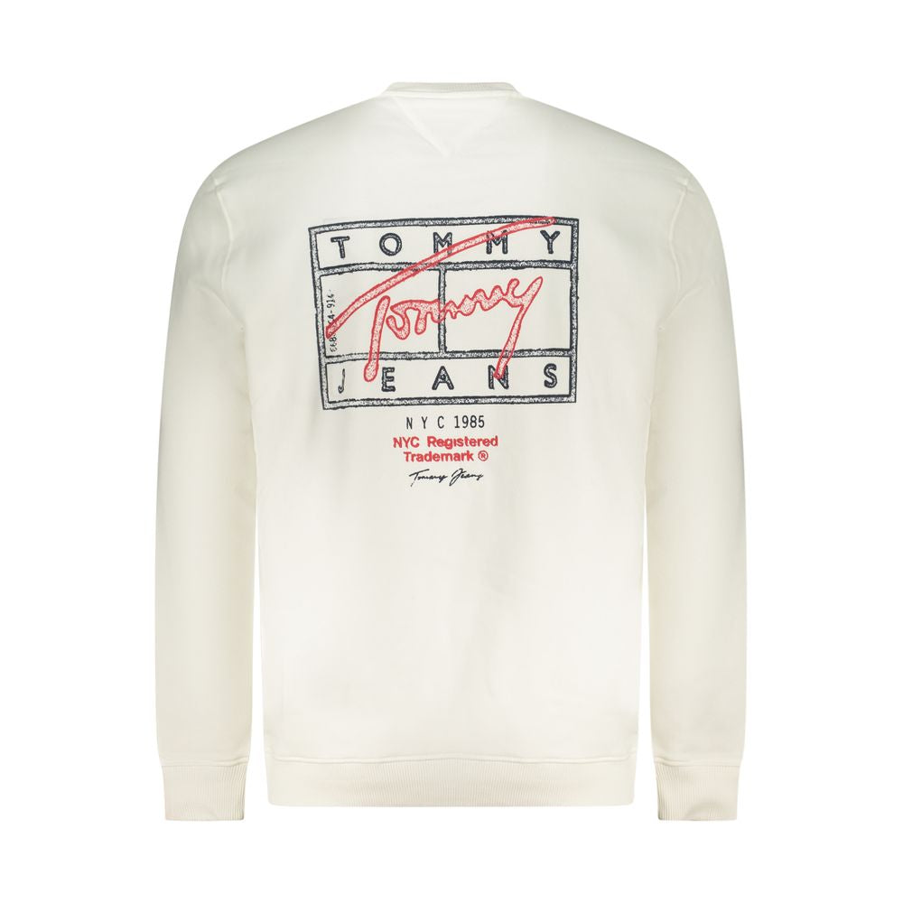 TOMMY HILFIGER - SWEATSHIRT HOMME BLANC EN COTON | COLLEKT PARIS