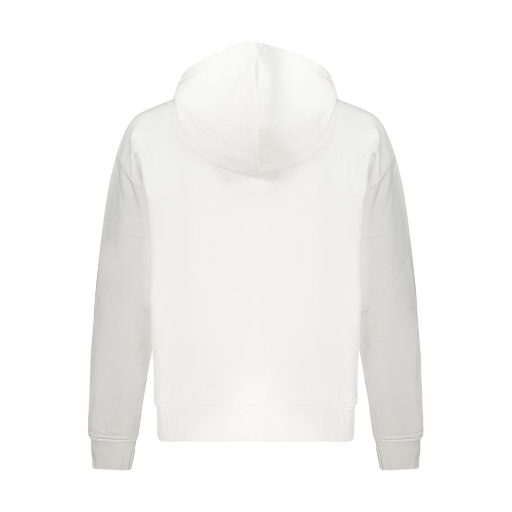 CALVIN KLEIN - SWEAT À CAPUCHE FEMME BLANC | COLLEKT PARIS