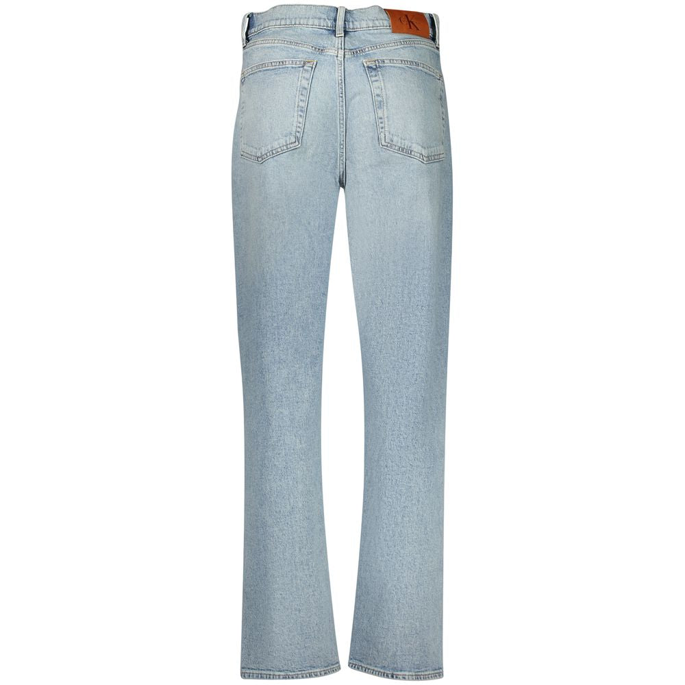 CALVIN KLEIN - JEAN FEMME BLEU CLAIR HIGH RISE | COLLEKT PARIS