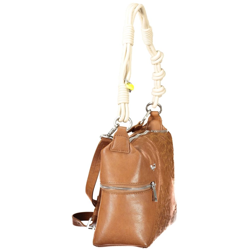 DESIGUAL - SAC À BANDOULIÈRE FEMME SIERRA HUNTINGTON MARRON | COLLEKT PARIS