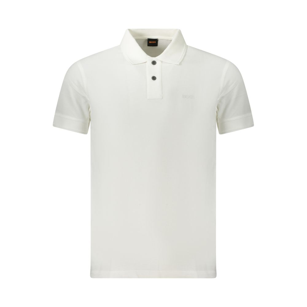 BOSS - POLO HOMME BLANC | COLLEKT PARIS