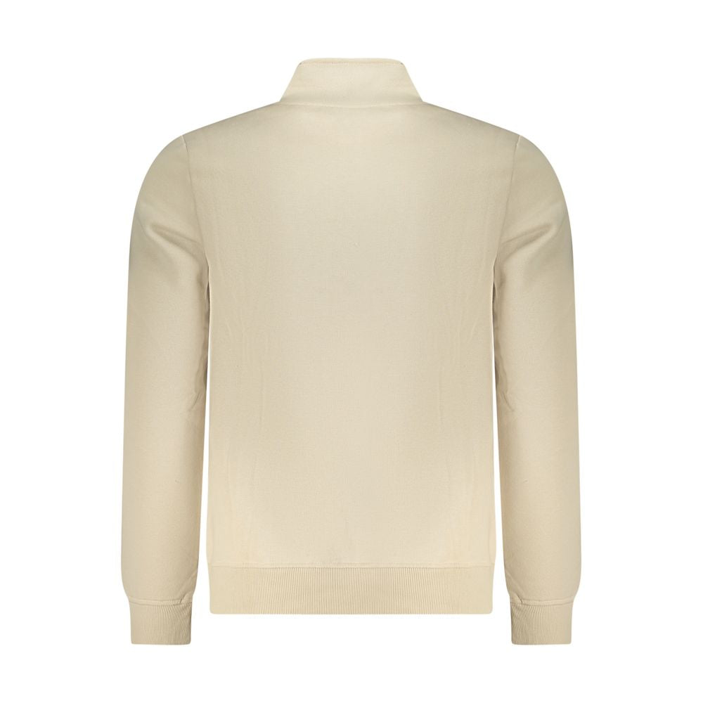 U.S. GRAND - SWEAT HOMME BEIGE DEMI-ZIP | COLLEKT PARIS