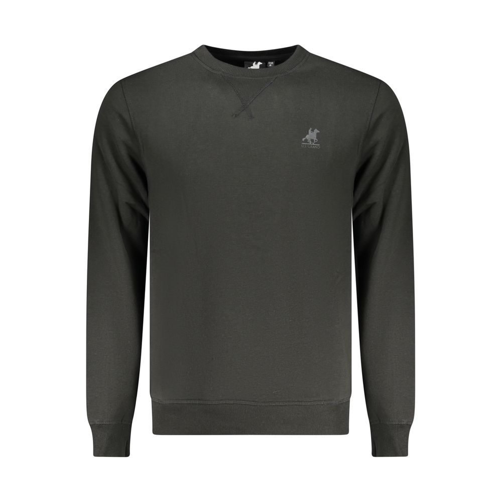 U.S. GRAND - SWEAT HOMME FDELPA NOIR LOGO IMPRIMÉ | COLLEKT PARIS