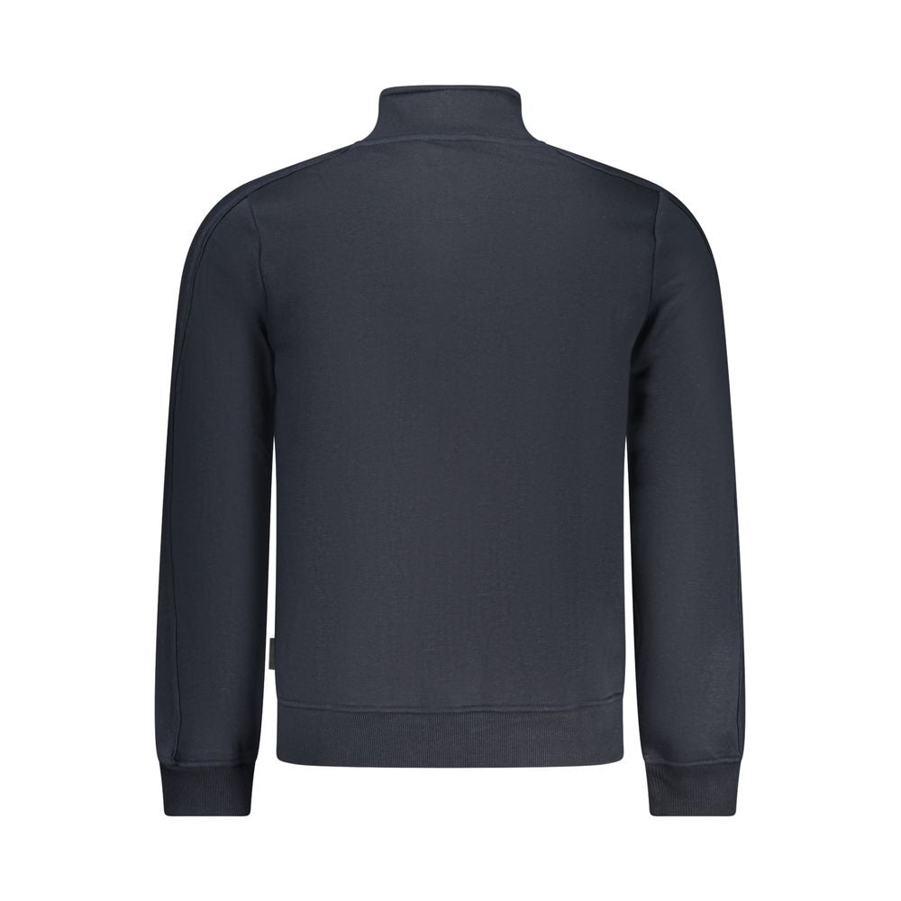 U.S. GRAND - SWEAT ZIPPÉ HOMME BLEU LOGO BRODÉ | COLLEKT PARIS