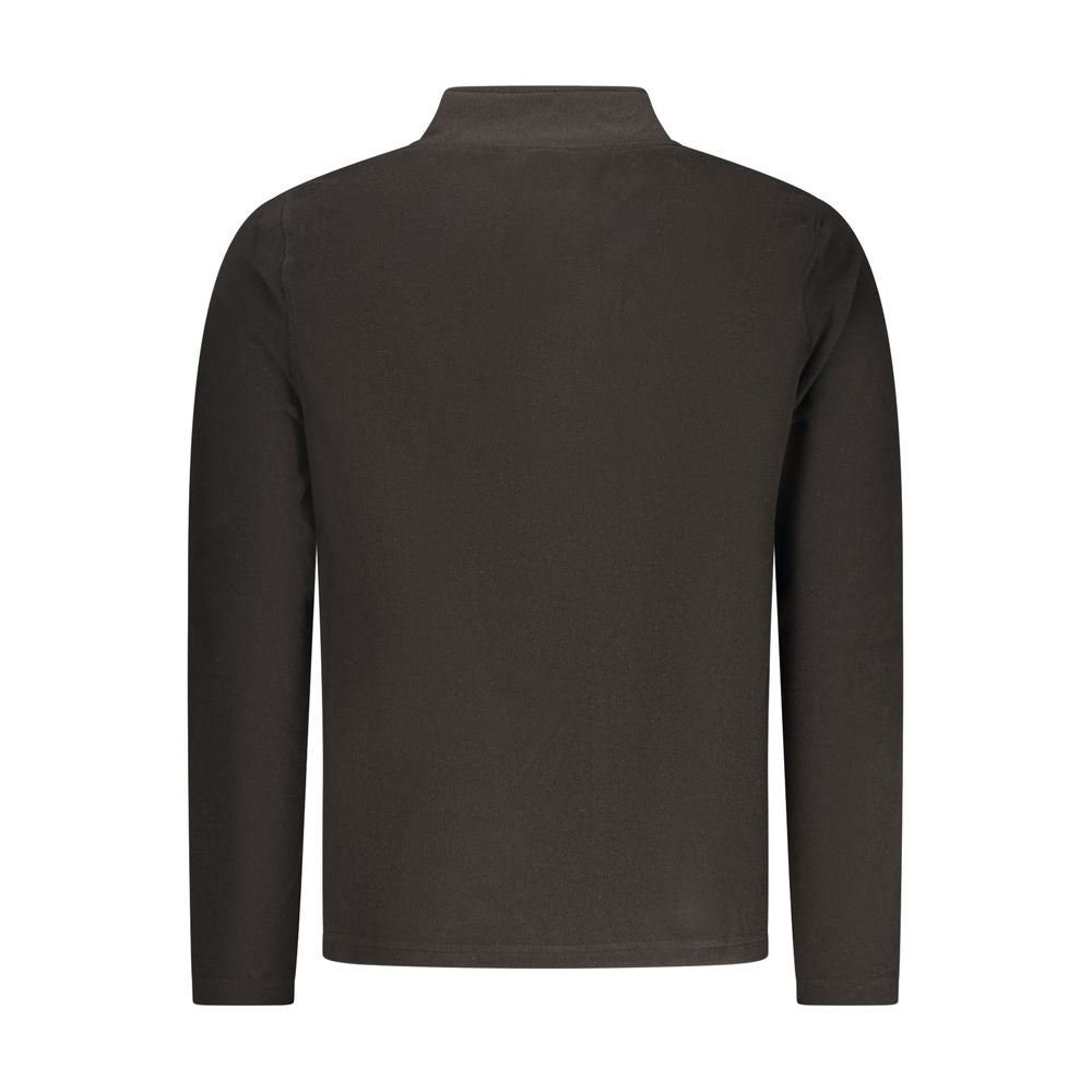 U.S. GRAND - SWEAT POLAIRE HOMME NOIR DEMI-ZIP | COLLEKT PARIS