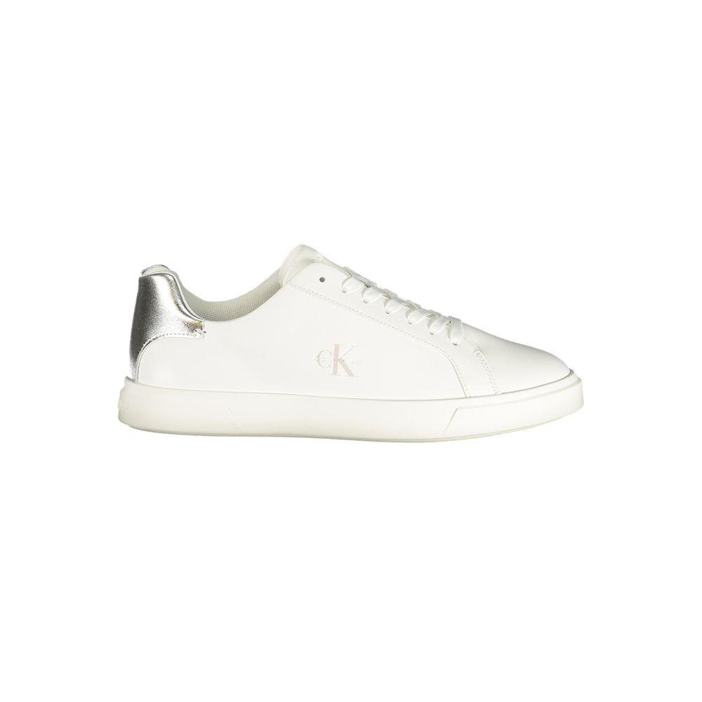 CALVIN KLEIN - SNEAKERS FEMME BLANCHES | COLLEKT PARIS