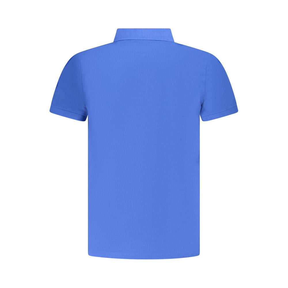 NORWAY 1963 - POLO HOMME BLEU LOGO APPLIQUÉ | COLLEKT PARIS