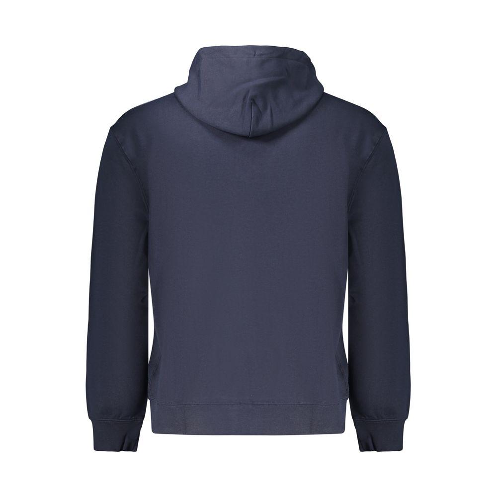 CALVIN KLEIN - SWEAT À CAPUCHE HOMME BLEU EN COTON | COLLEKT PARIS