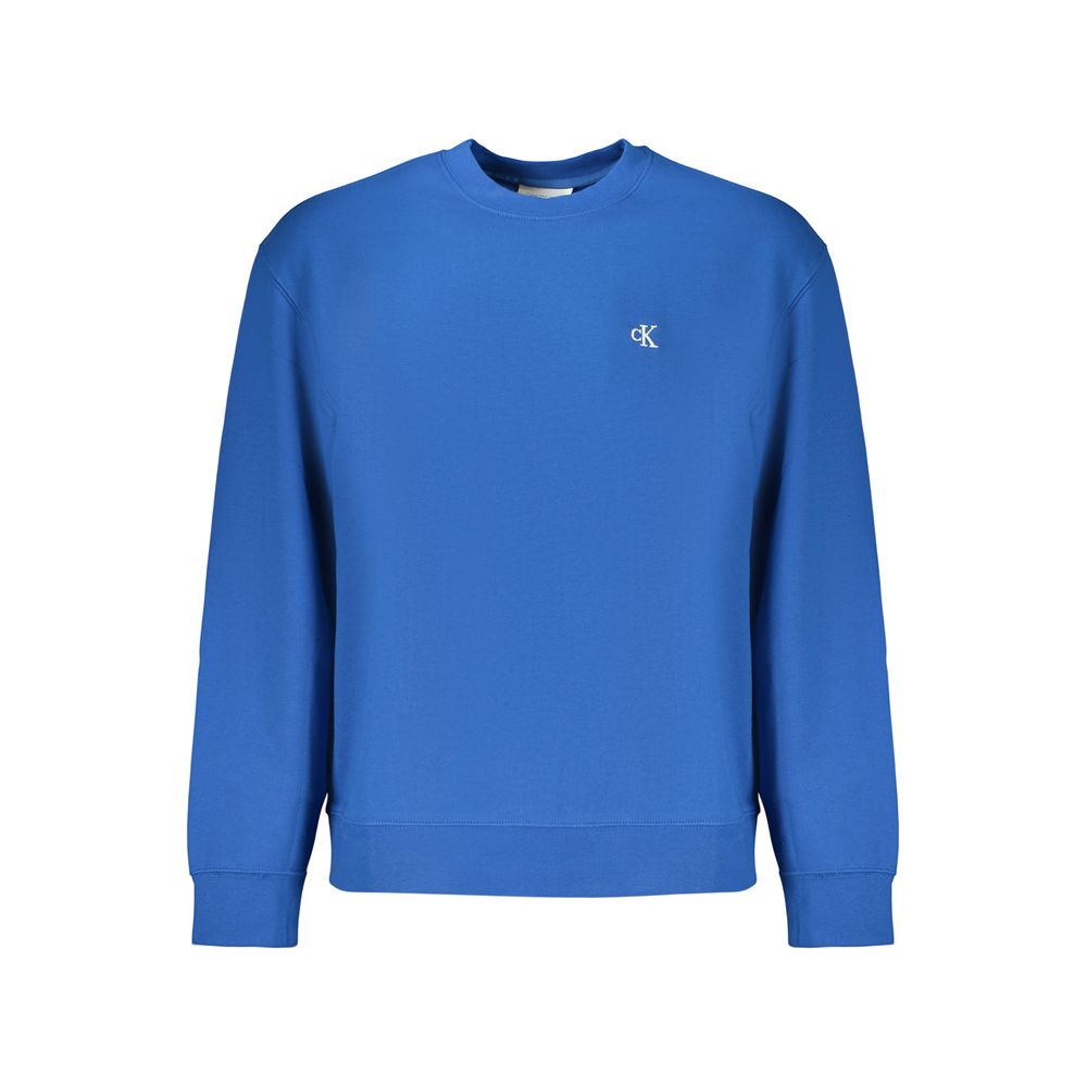 CALVIN KLEIN - SWEATSHIRT HOMME BLEU EN COTON | COLLEKT PARIS