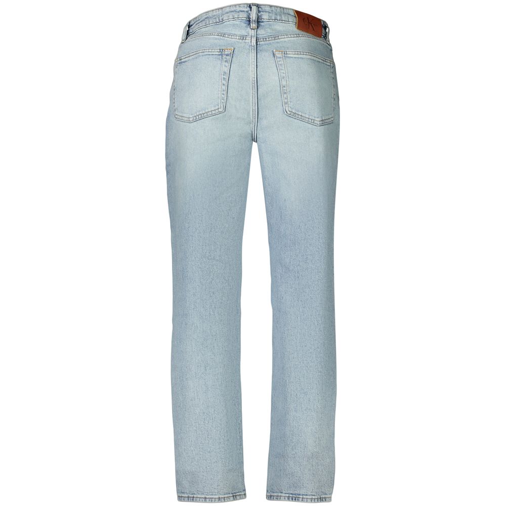 CALVIN KLEIN - JEAN FEMME BLEU CLAIR MOM FIT | COLLEKT PARIS