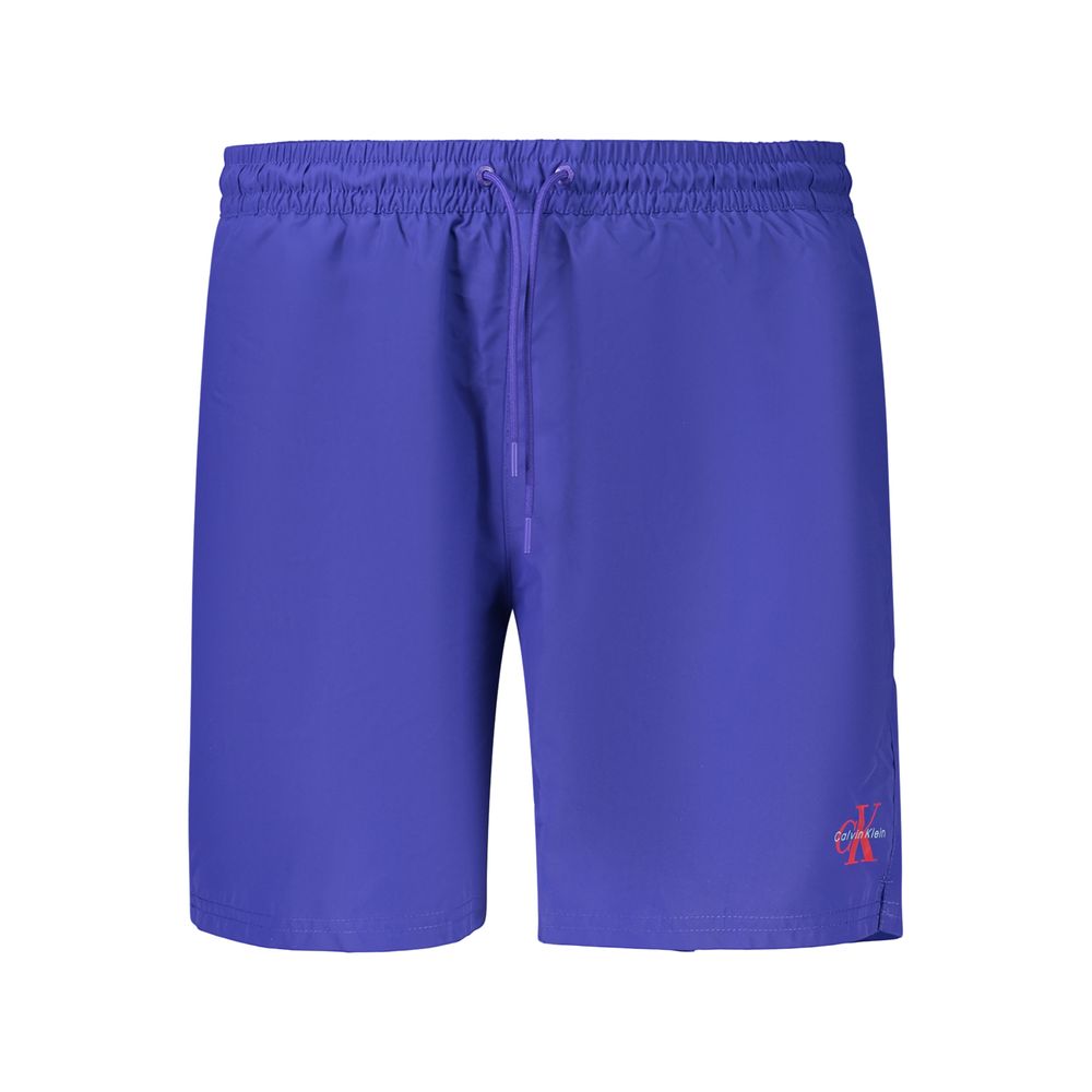 CALVIN KLEIN - MEN'S BLUE SWIM SHORTS | COLLEKT PARIS