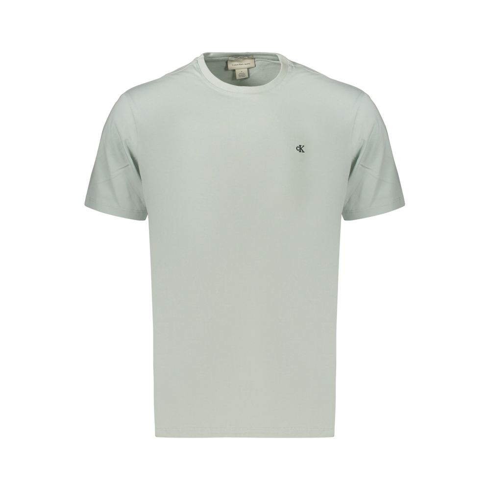 CALVIN KLEIN - T-SHIRT HOMME VERT EN COTON | COLLEKT PARIS