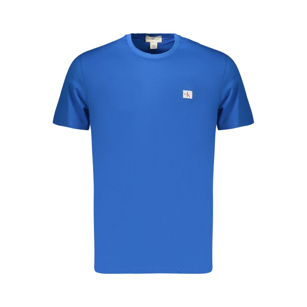 CALVIN KLEIN - T-SHIRT HOMME BLEU EN COTON | COLLEKT PARIS