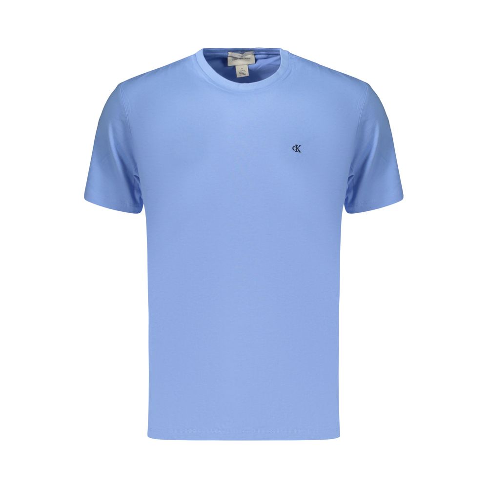CALVIN KLEIN - T-SHIRT HOMME BLEU CLAIR EN COTON | COLLEKT PARIS