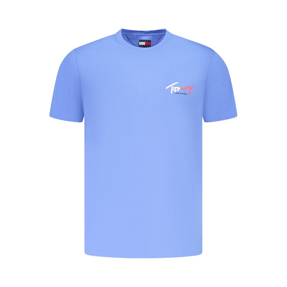 TOMMY HILFIGER - T-SHIRT HOMME BLEU CLAIR SLIM | COLLEKT PARIS