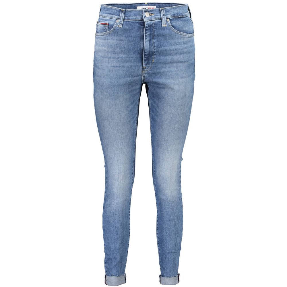 TOMMY HILFIGER - JEAN SUPER SKINNY FEMME BLEU CLAIR SYLVIA | COLLEKT PARIS