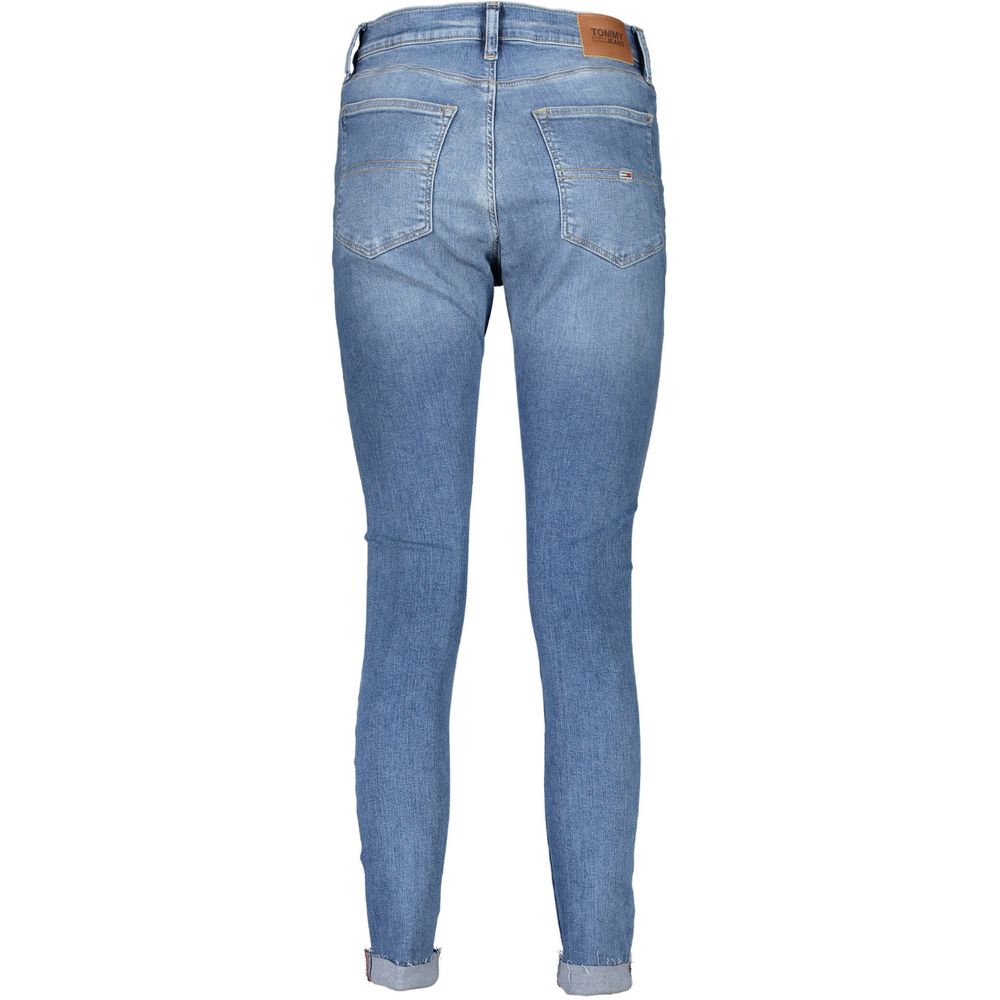 TOMMY HILFIGER - JEAN SUPER SKINNY FEMME BLEU CLAIR SYLVIA | COLLEKT PARIS
