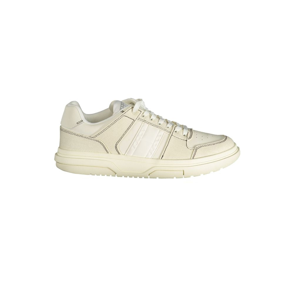 TOMMY HILFIGER - SNEAKERS HOMME BLANCHES EN CUIR | COLLEKT PARIS