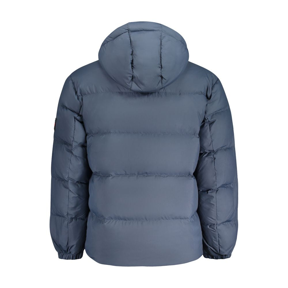 TOMMY HILFIGER - VESTE HOMME BLEUE À CAPUCHE AMOVIBLE | COLLEKT PARIS