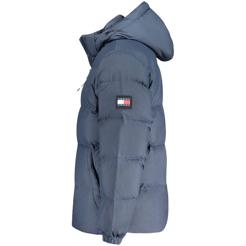 TOMMY HILFIGER - VESTE HOMME BLEUE À CAPUCHE AMOVIBLE | COLLEKT PARIS
