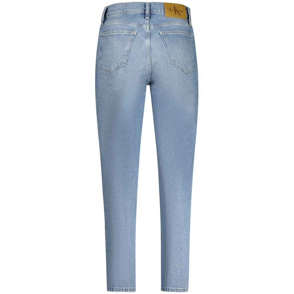 CALVIN KLEIN - WOMEN'S LIGHT BLUE MOM JEANS | COLLEKT PARIS
