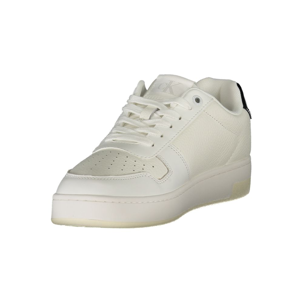CALVIN KLEIN - SNEAKERS FEMME BLANCHES | COLLEKT PARIS