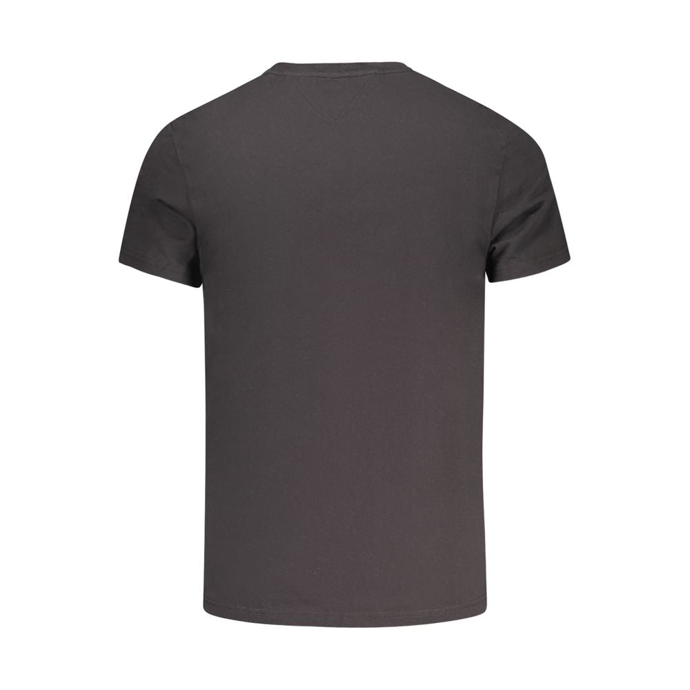 TOMMY HILFIGER - T-SHIRT HOMME NOIR EN COTON | COLLEKT PARIS
