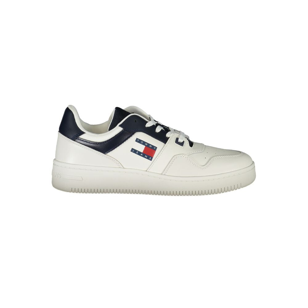 TOMMY HILFIGER - SNEAKERS HOMME BLEUES EN CUIR | COLLEKT PARIS