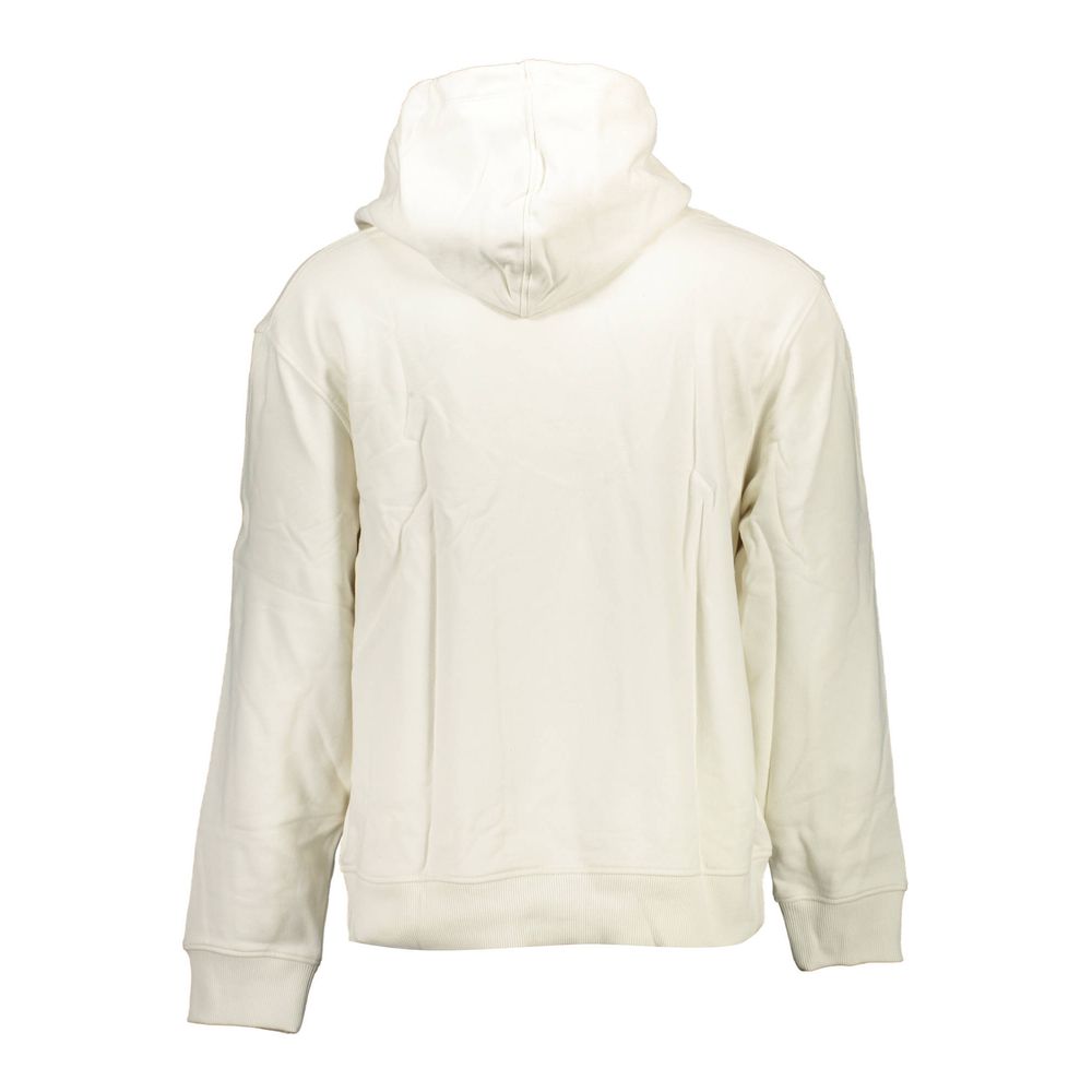 CALVIN KLEIN - SWEAT À CAPUCHE HOMME BLANC | COLLEKT PARIS