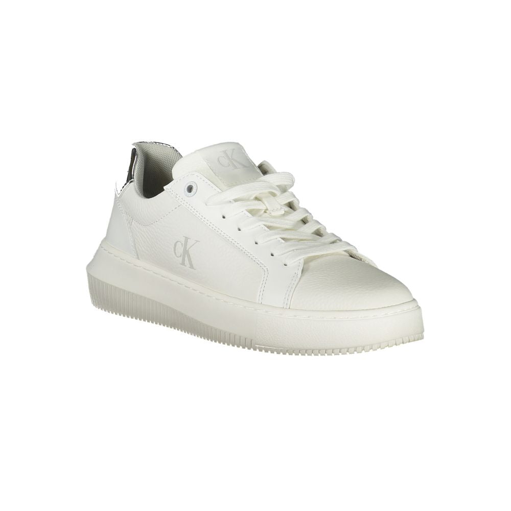 CALVIN KLEIN - SNEAKERS FEMME BLANCHES CHUNKY | COLLEKT PARIS