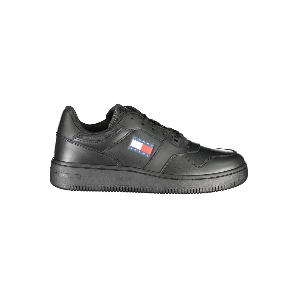TOMMY HILFIGER - SNEAKERS HOMME NOIRES EN CUIR | COLLEKT PARIS