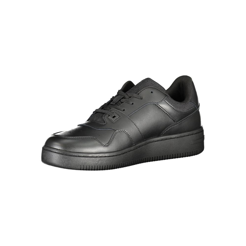 TOMMY HILFIGER - SNEAKERS HOMME NOIRES EN CUIR | COLLEKT PARIS