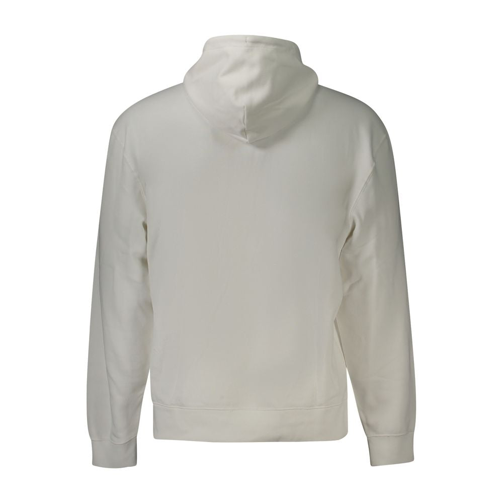 CALVIN KLEIN - SWEAT À CAPUCHE HOMME BLANC | COLLEKT PARIS