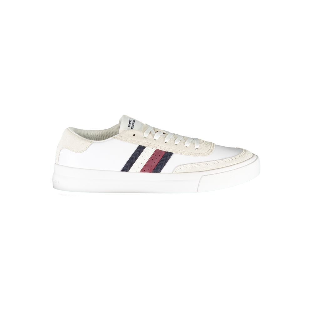 TOMMY HILFIGER - SNEAKERS HOMME BLANCHES EN CUIR | COLLEKT PARIS