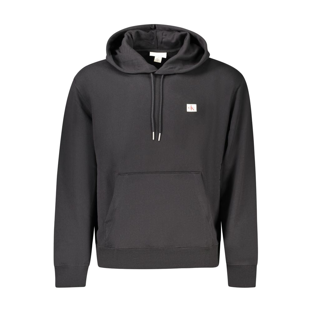CALVIN KLEIN - SWEAT À CAPUCHE HOMME NOIR | COLLEKT PARIS