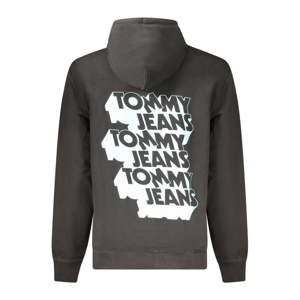 TOMMY HILFIGER - SWEAT À CAPUCHE HOMME NOIR EN COTON | COLLEKT PARIS