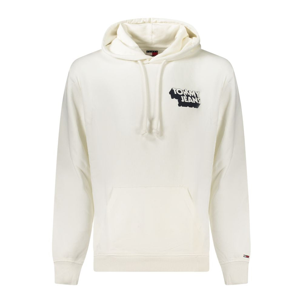 TOMMY HILFIGER - SWEAT À CAPUCHE HOMME BLANC EN COTON | COLLEKT PARIS