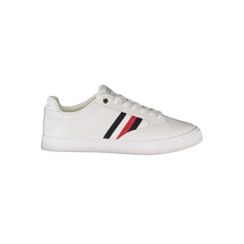 TOMMY HILFIGER - SNEAKERS HOMME BLANCHES EN CUIR | COLLEKT PARIS