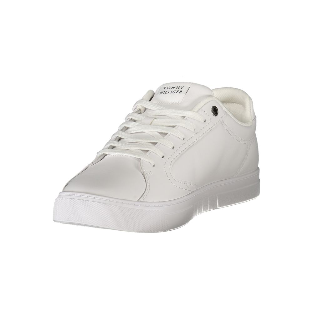 TOMMY HILFIGER - SNEAKERS HOMME BLANCHES EN CUIR | COLLEKT PARIS