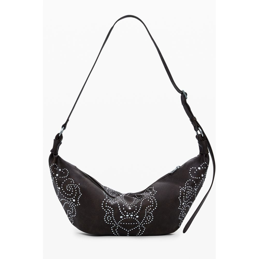 DESIGUAL - SAC À MAIN FEMME MARRON MUNSTER POKER FACE | COLLEKT PARIS