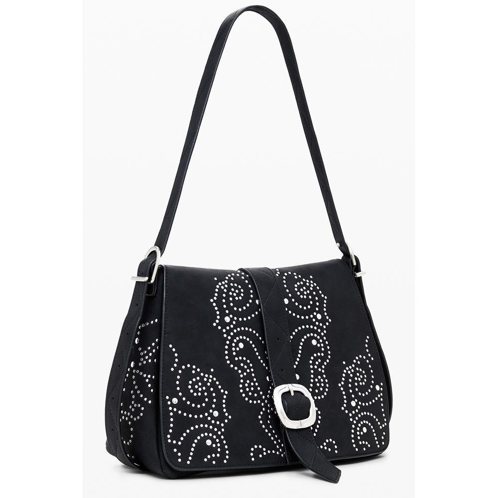 DESIGUAL - SAC À MAIN FEMME NOIR HALF AFRICA LOGO | COLLEKT PARIS