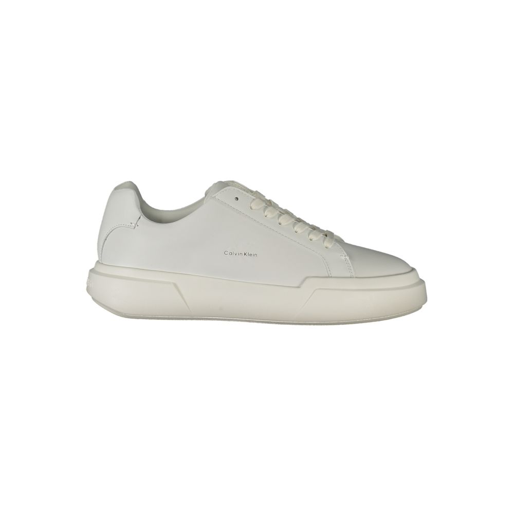 CALVIN KLEIN - SNEAKERS FEMME BLANCHES | COLLEKT PARIS