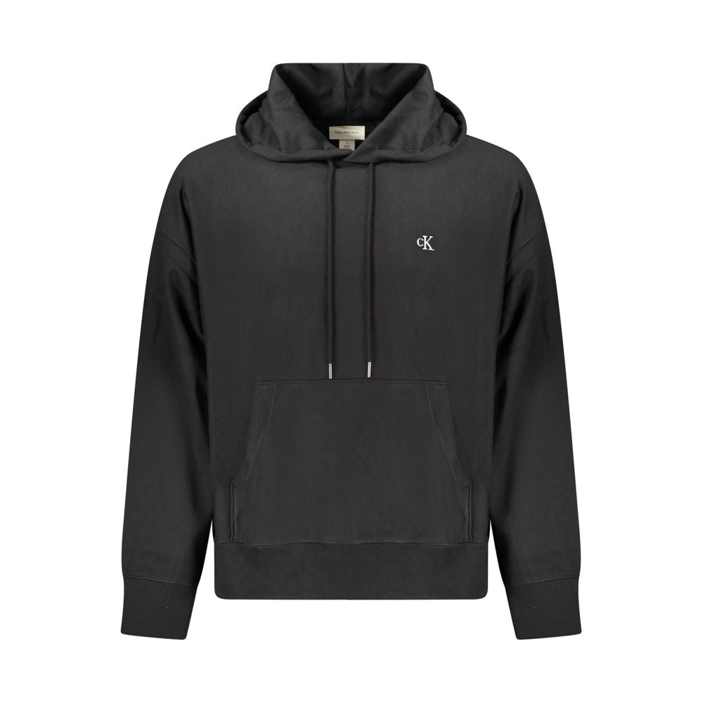 CALVIN KLEIN - SWEAT À CAPUCHE HOMME NOIR | COLLEKT PARIS