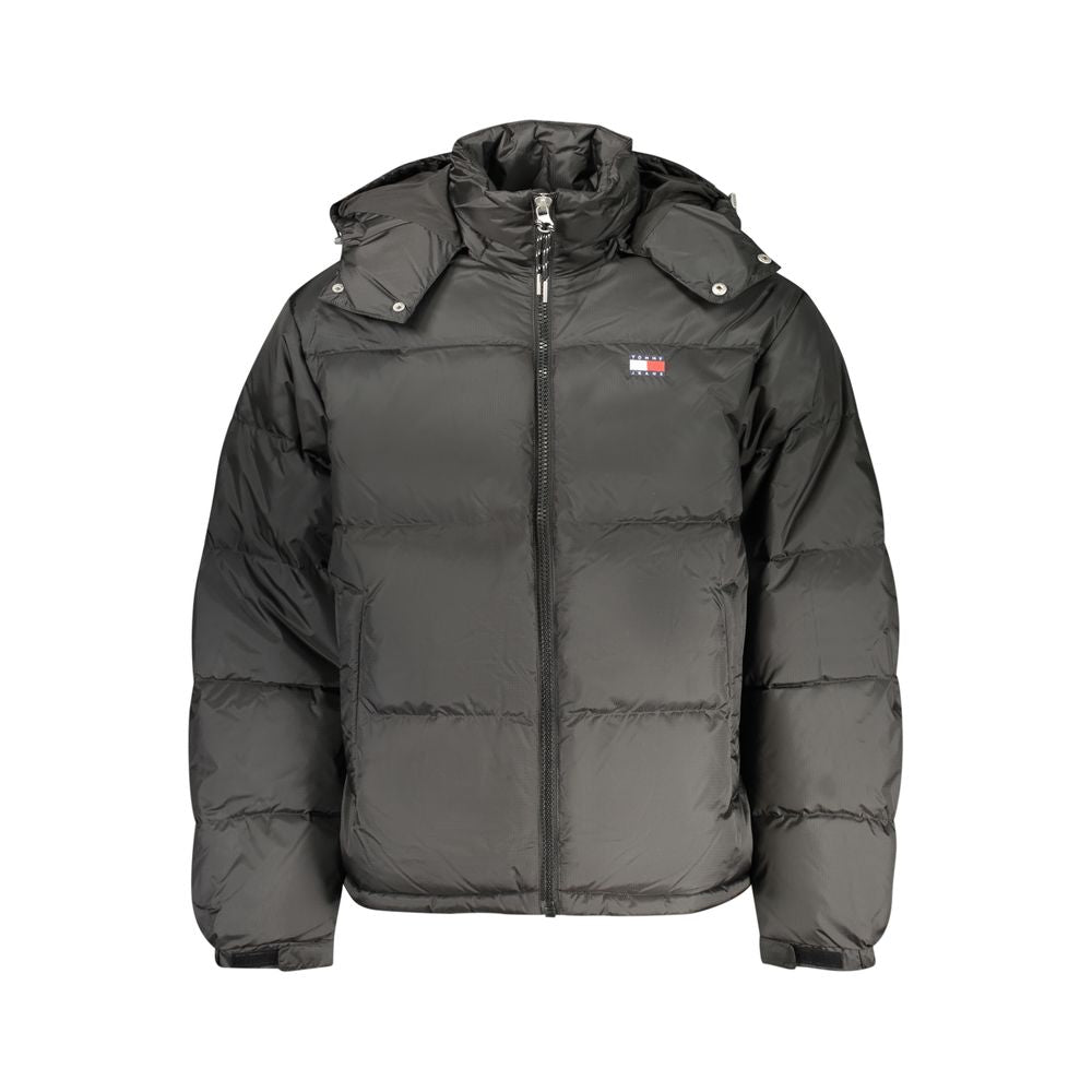 TOMMY HILFIGER - VESTE HOMME NOIRE DÉPERLANTE | COLLEKT PARIS