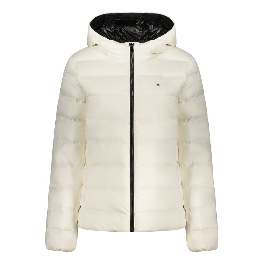 TOMMY HILFIGER - VESTE FEMME BLANCHE À CAPUCHE | COLLEKT PARIS