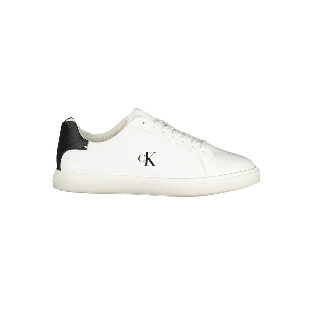 CALVIN KLEIN - SNEAKERS FEMME BLANCHES | COLLEKT PARIS