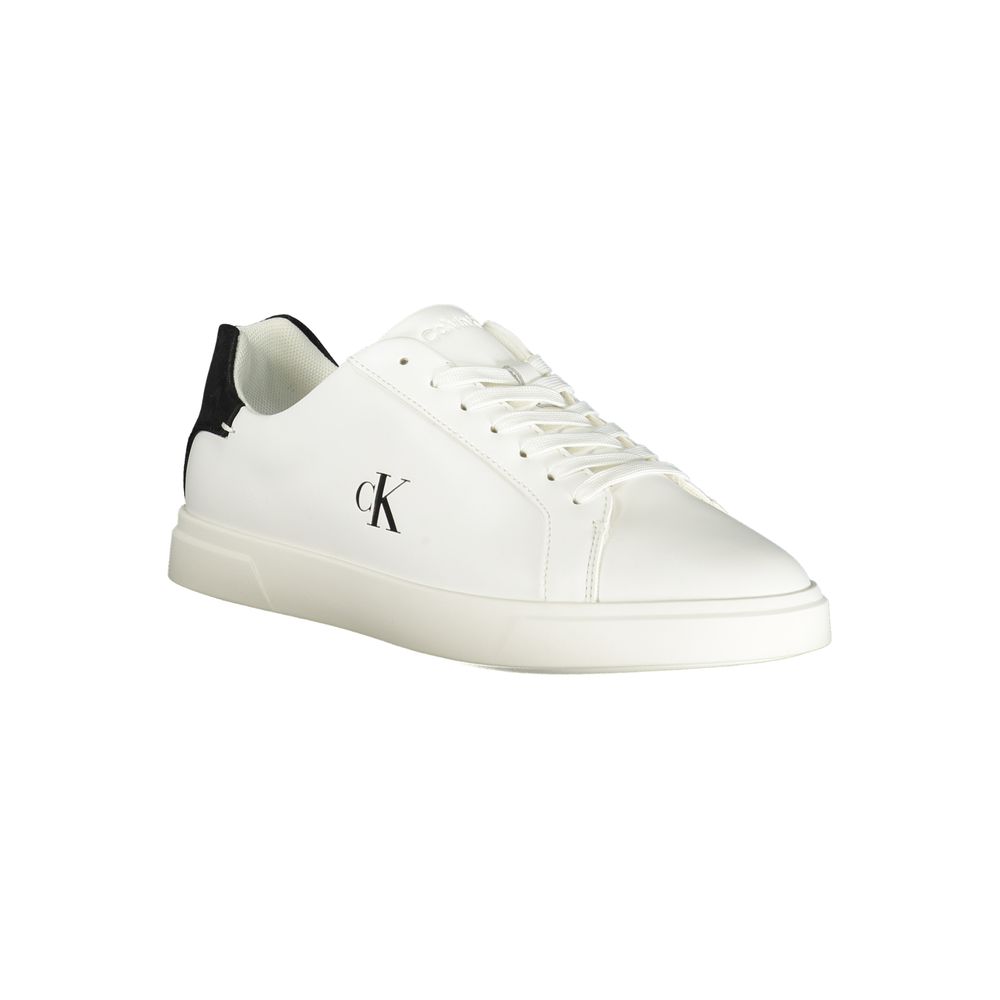 CALVIN KLEIN - SNEAKERS FEMME BLANCHES | COLLEKT PARIS