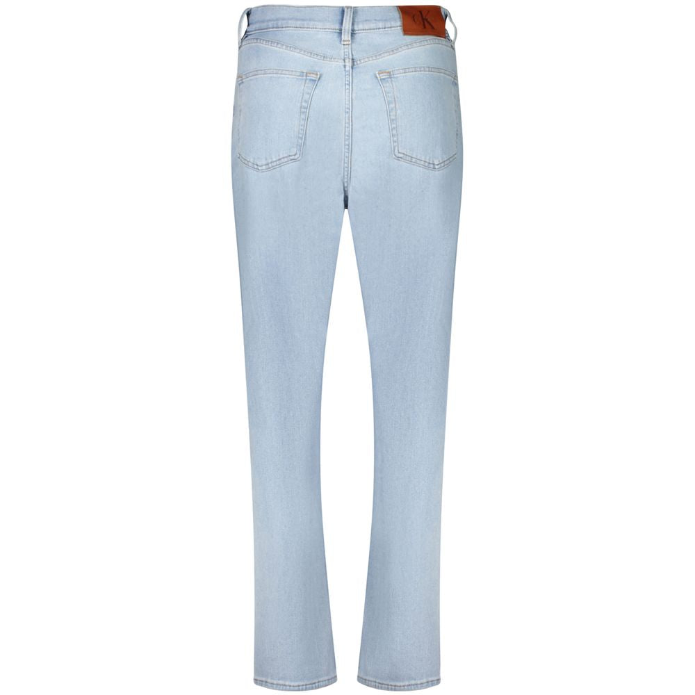 CALVIN KLEIN - JEAN MOM FEMME BLEU CLAIR | COLLEKT PARIS