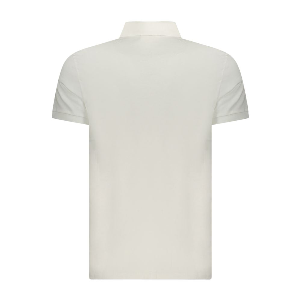CALVIN KLEIN - POLO HOMME BLANC EN COTON | COLLEKT PARIS